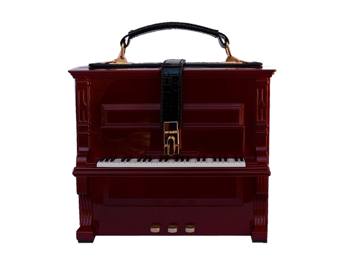 Elton Piano Top-Handle Handbag