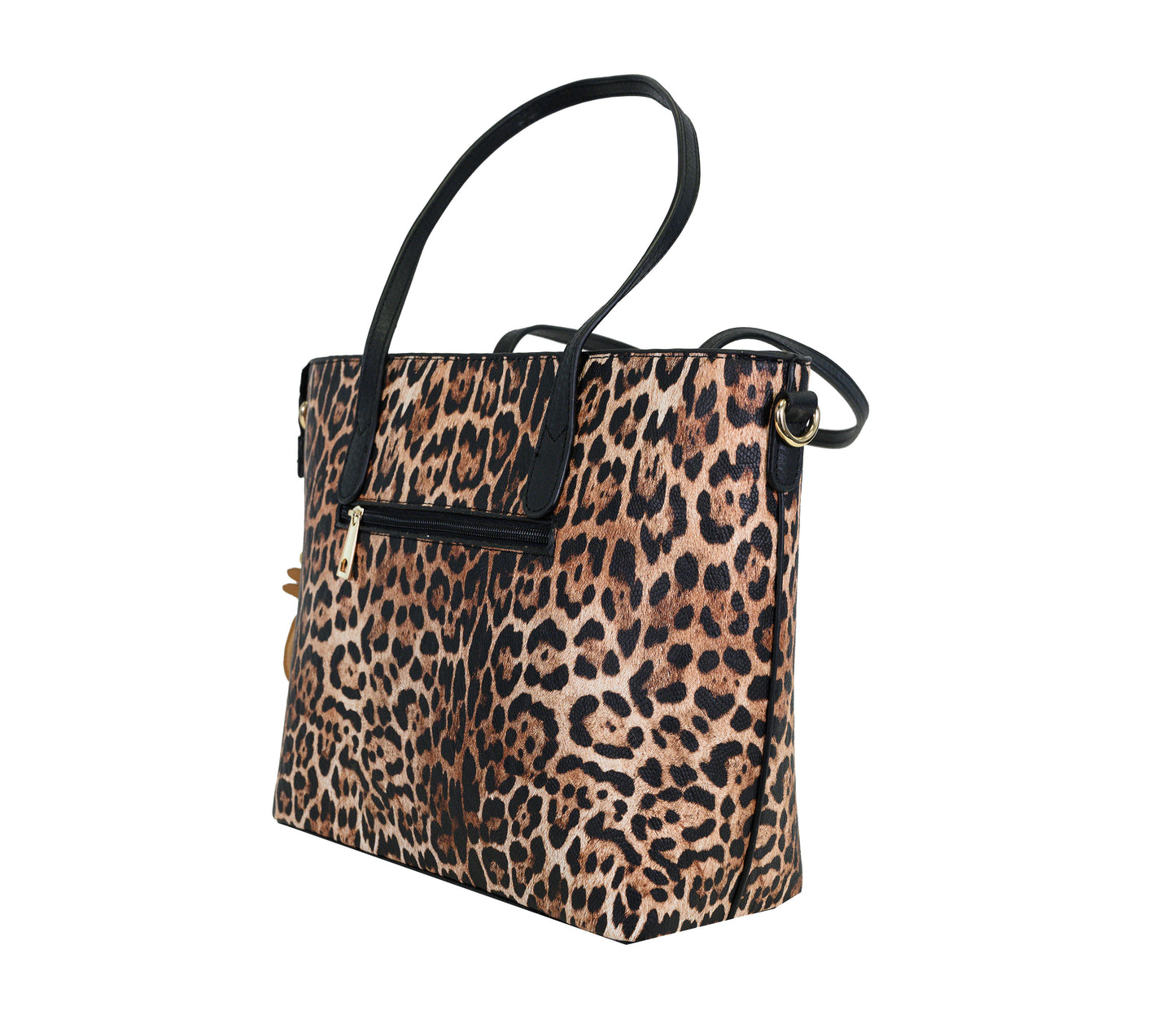 Timmy Woods Isla Leopard Tote