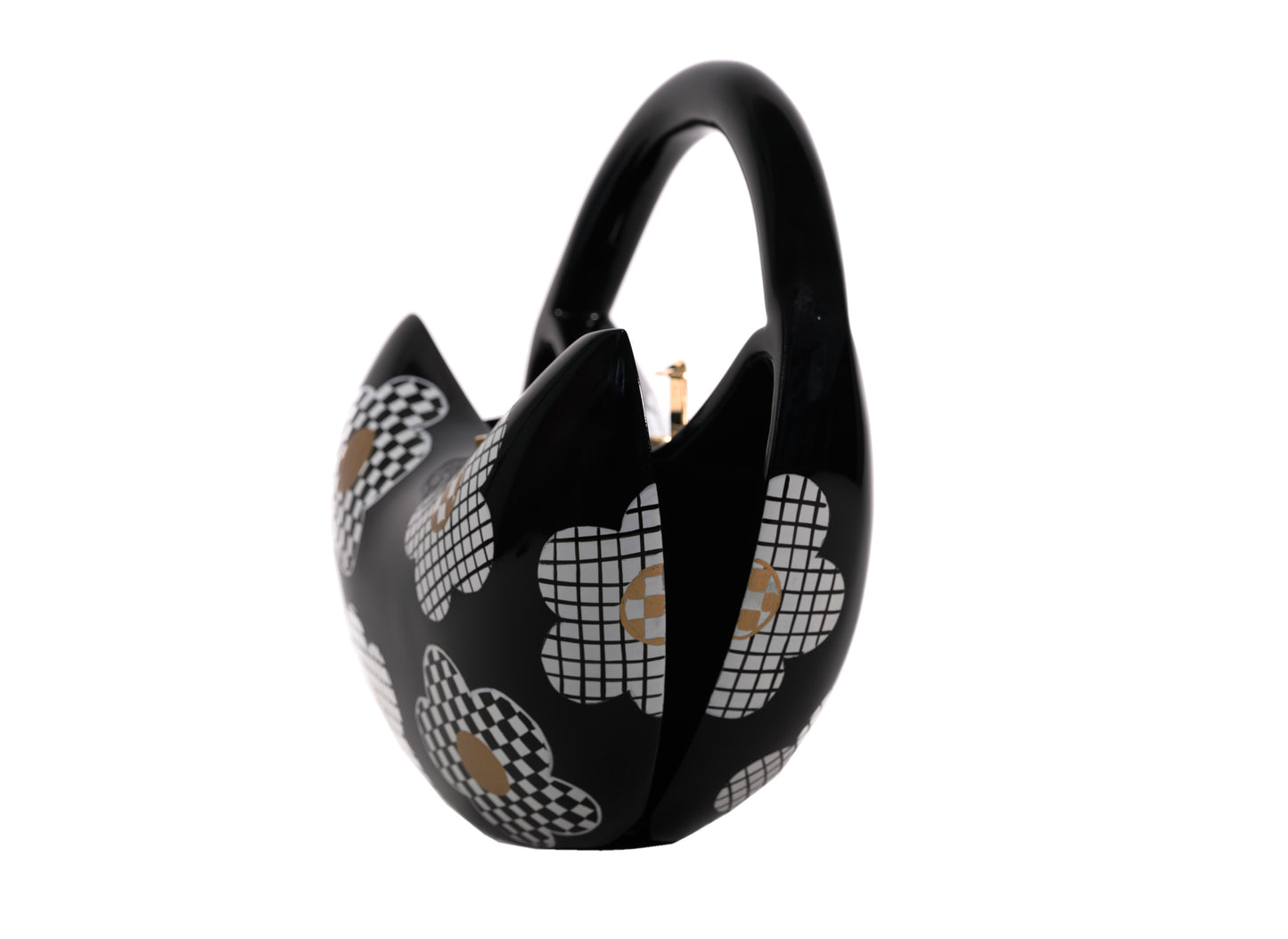Jacqueline Exquisite Timmy Woods Wooden Handbag