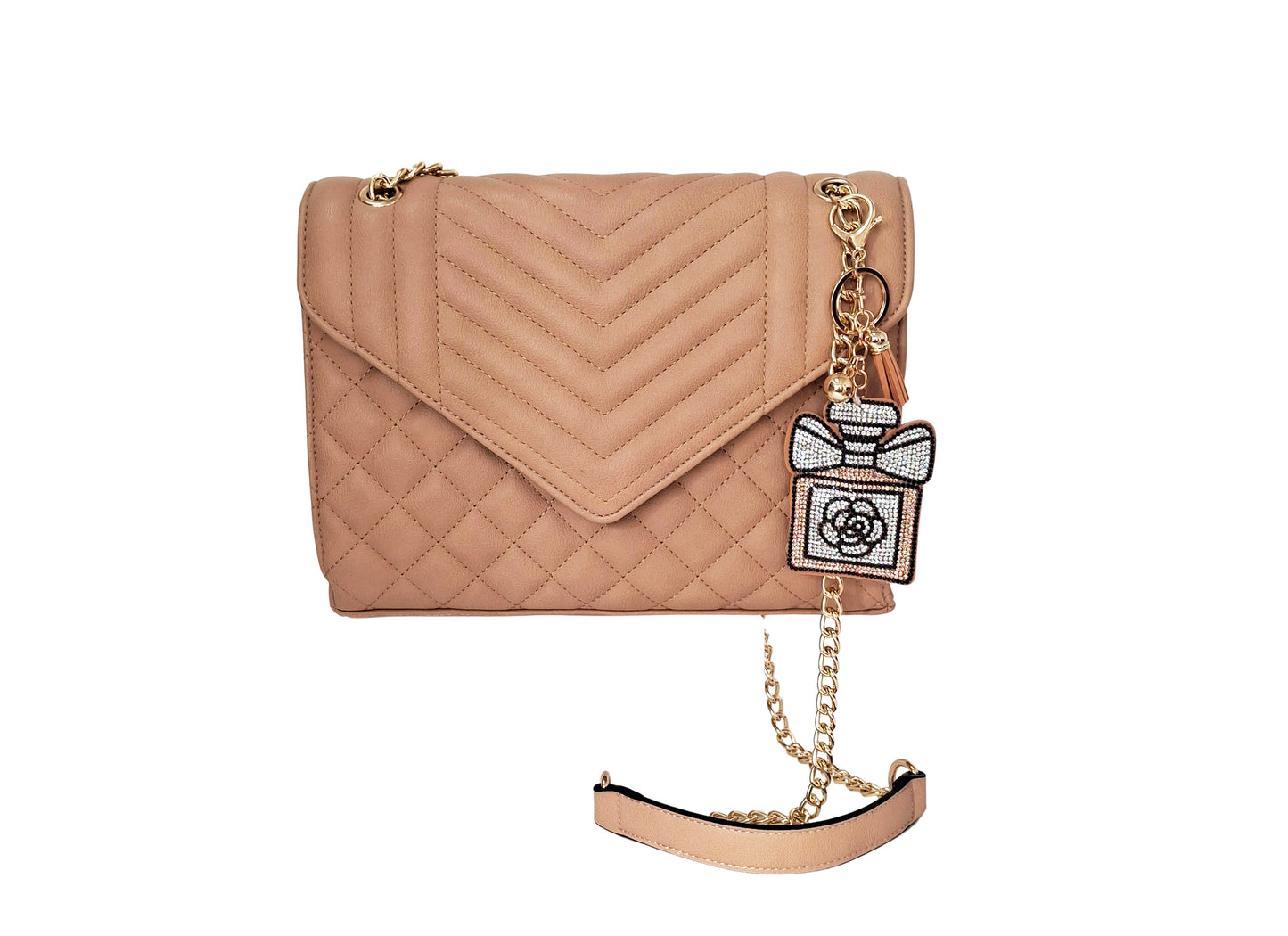 Marty Timmy Woods Beige Vegan Leather Handbag--