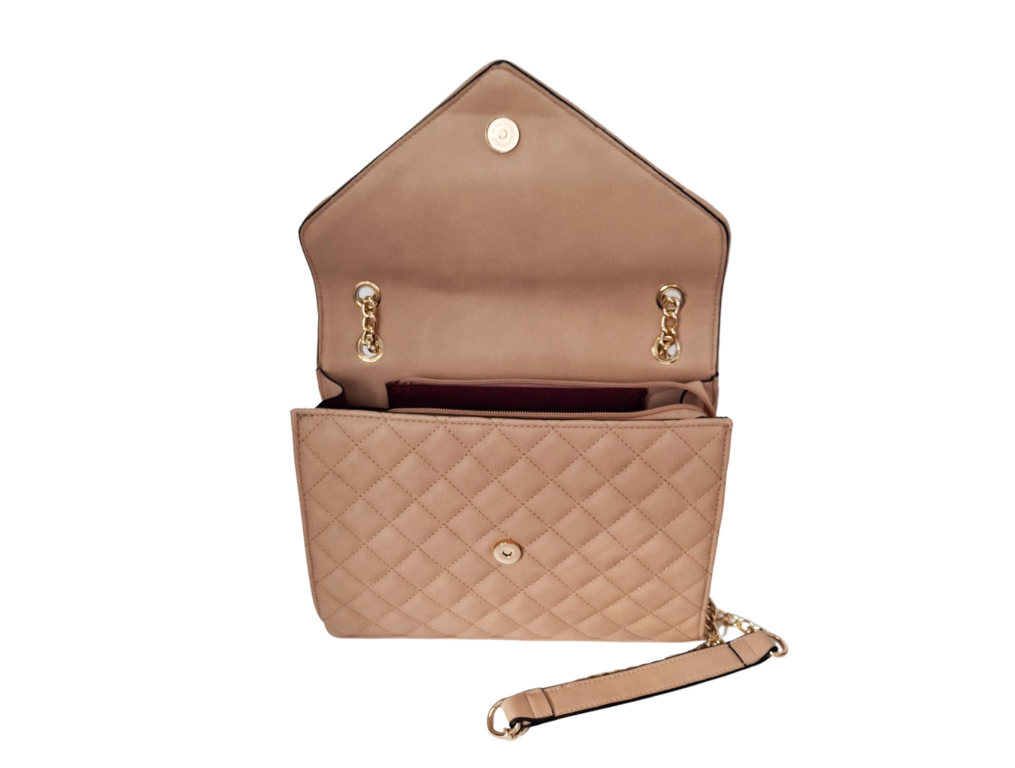 Marty Timmy Woods Beige Vegan Leather Handbag--