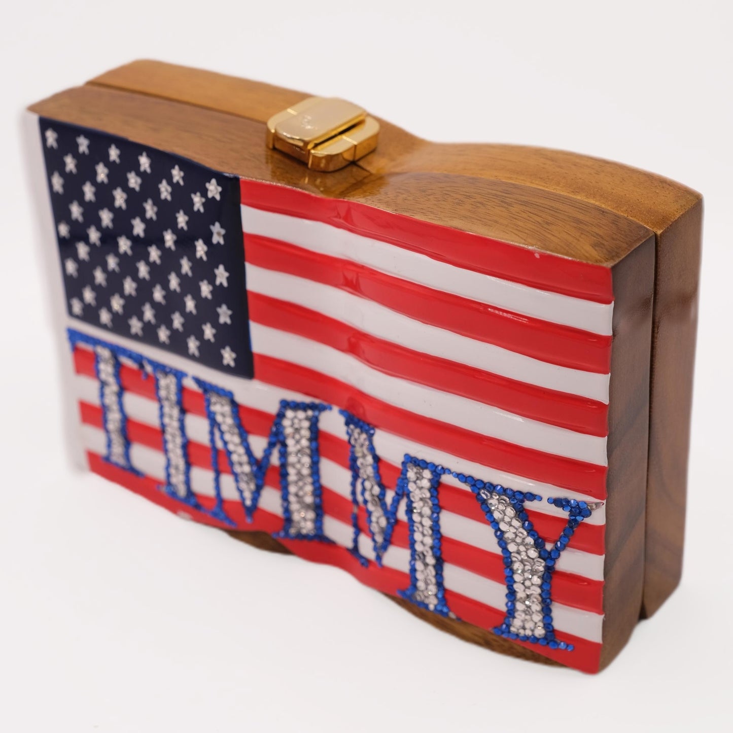 Customized USA Flag Swarovski® Crystals