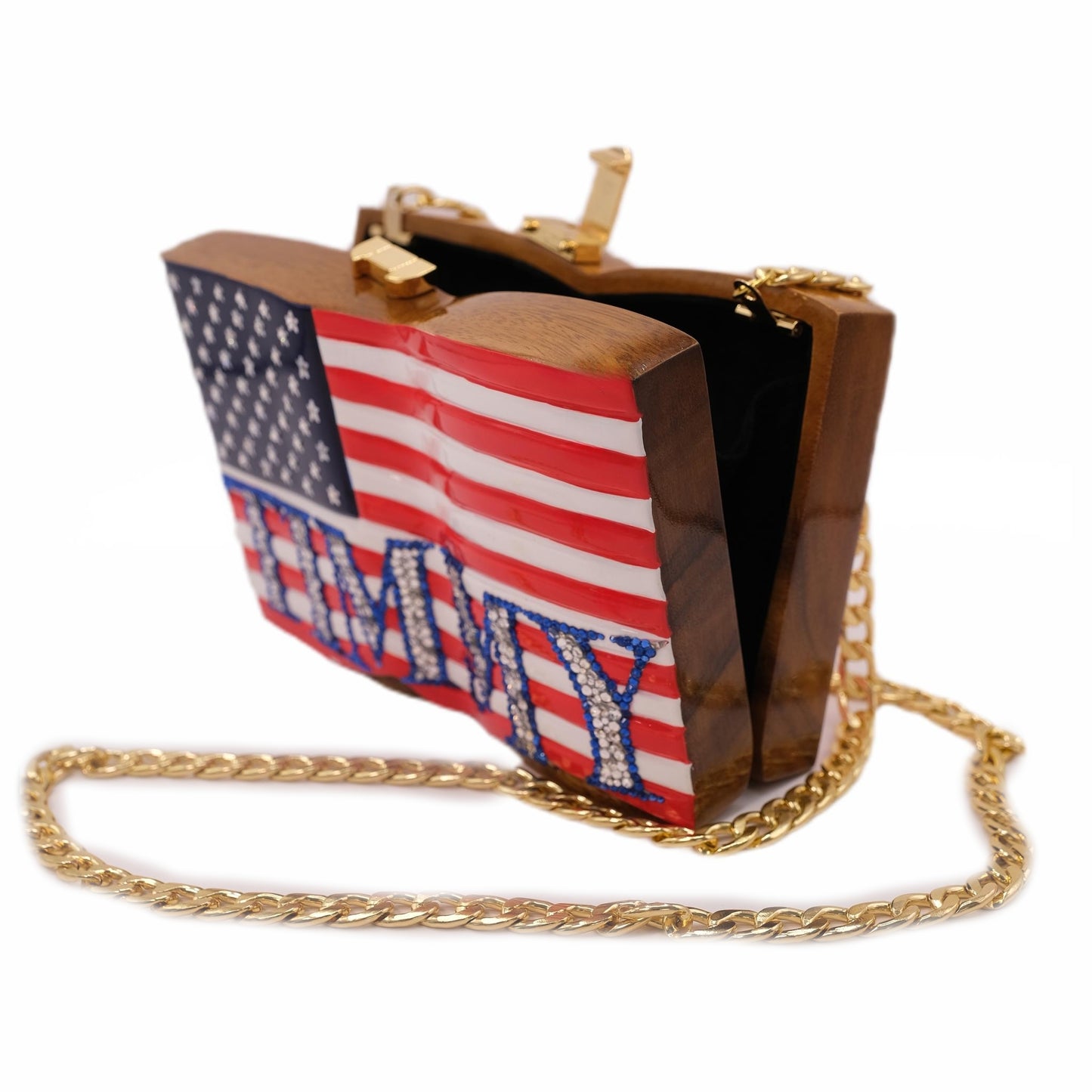 Customized USA Flag Swarovski® Crystals