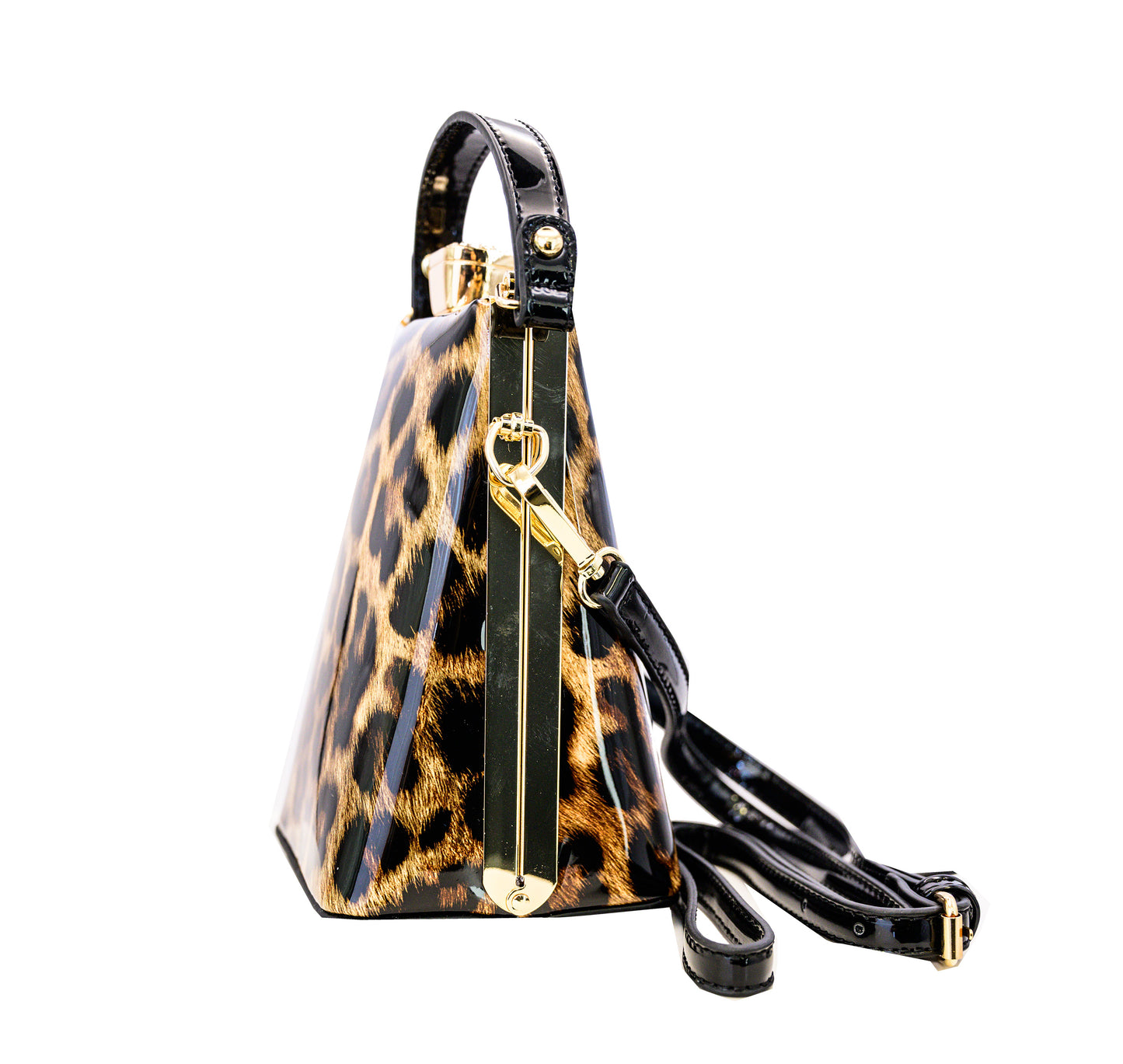 Reggie Leopard Collectible Handbag