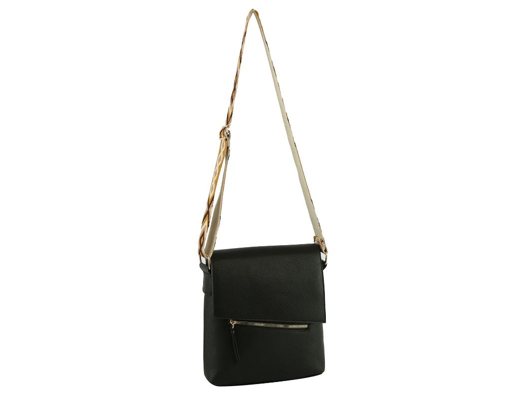 Shari Handbag Black Vegan Leather Handbag