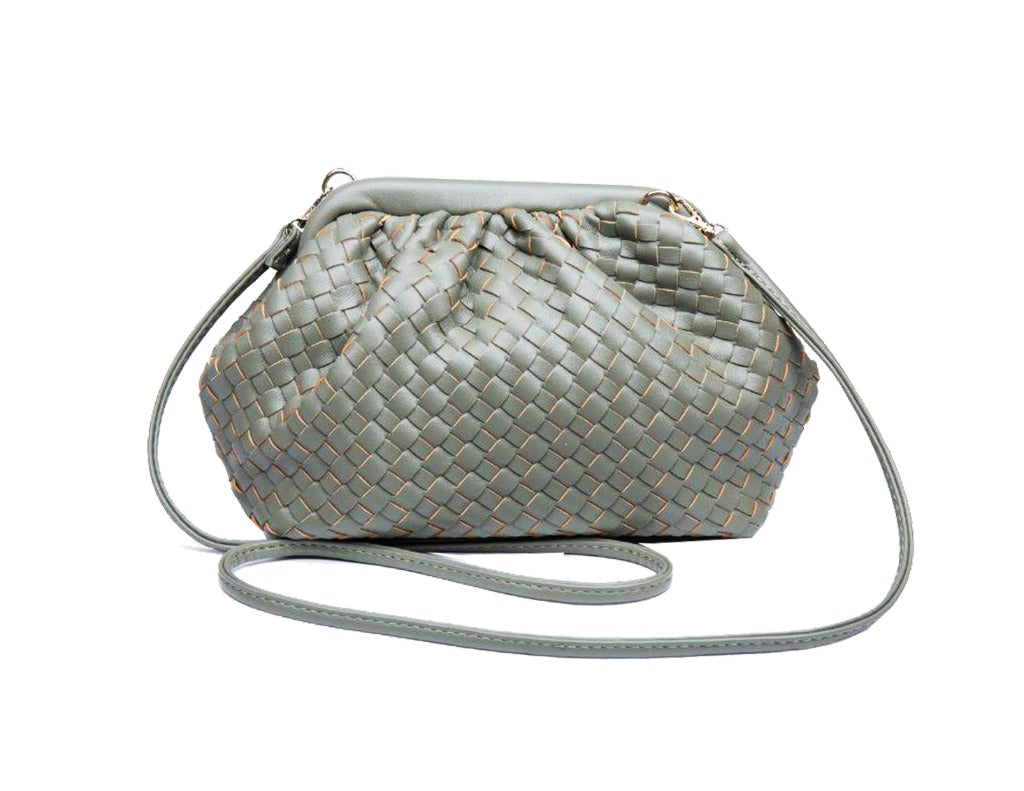 Leslie - Woven Vegan Leather