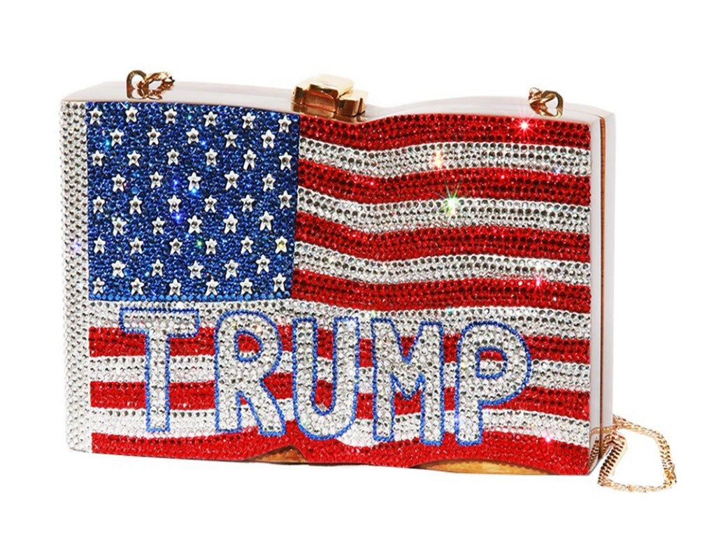 Trump Crystallized Handbag