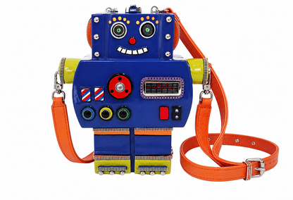 Robbie Robot Wooden Collectible Handbag