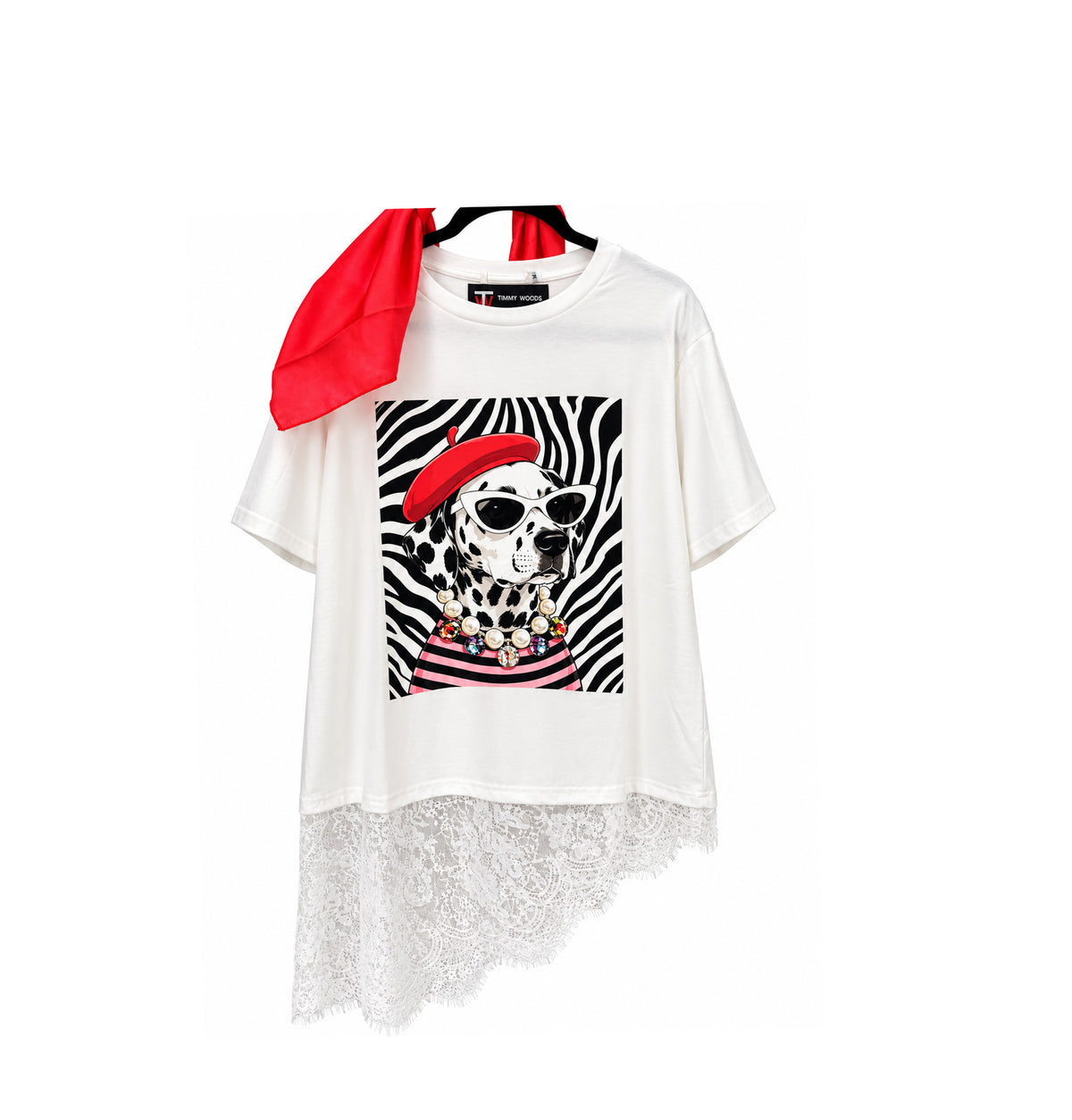 DOLLY DALMATIAN T-DRESS