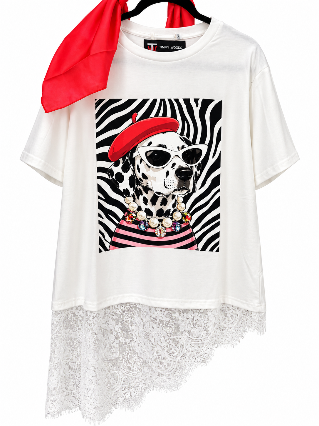 DOLLY DALMATIAN T-DRESS