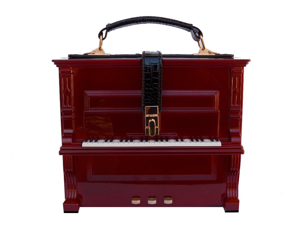 Elton Piano Top-Handle Handbag