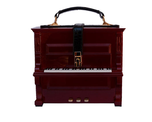 Elton Piano Top-Handle Handbag