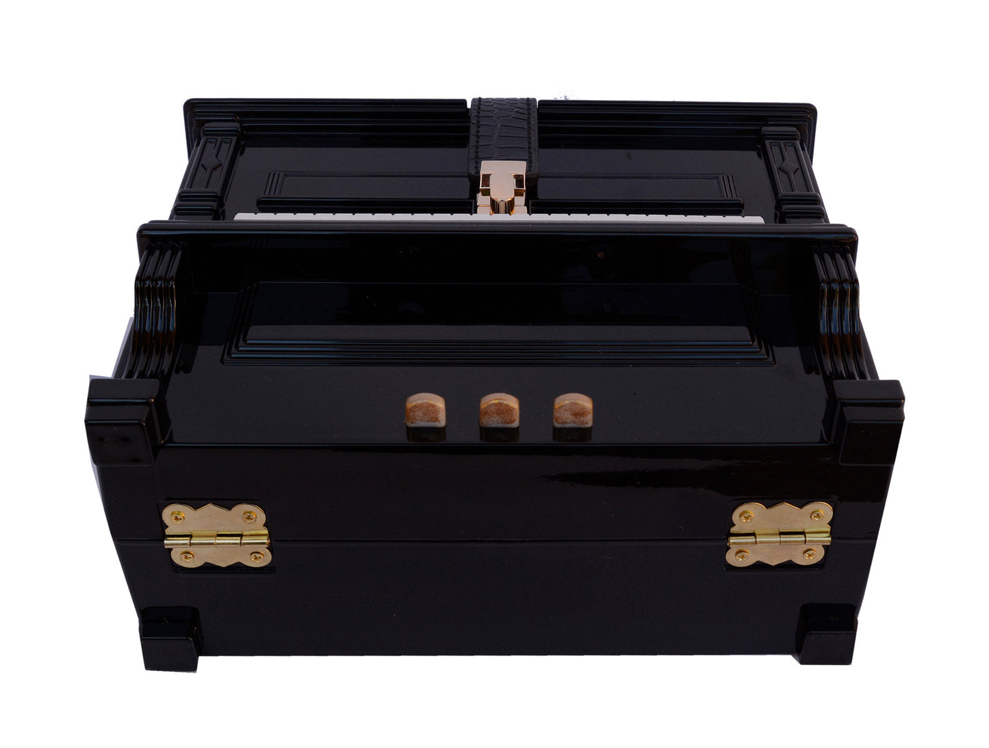 Elton Piano Top-handle Handbag