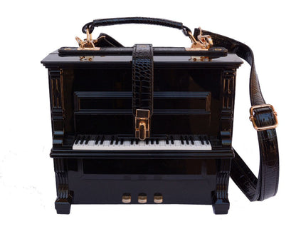 Elton Piano Top-handle Handbag