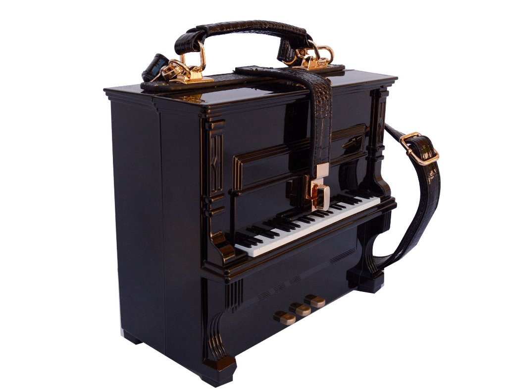 Elton Piano Top-handle Handbag