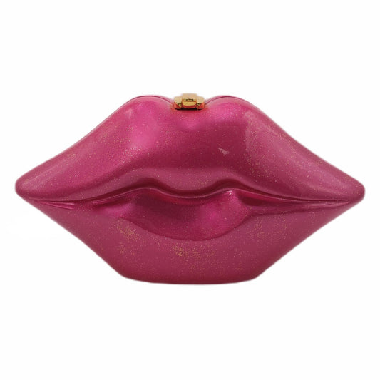 LUSCIOUS LIPS FUCSHIA Swarovski® Crystals