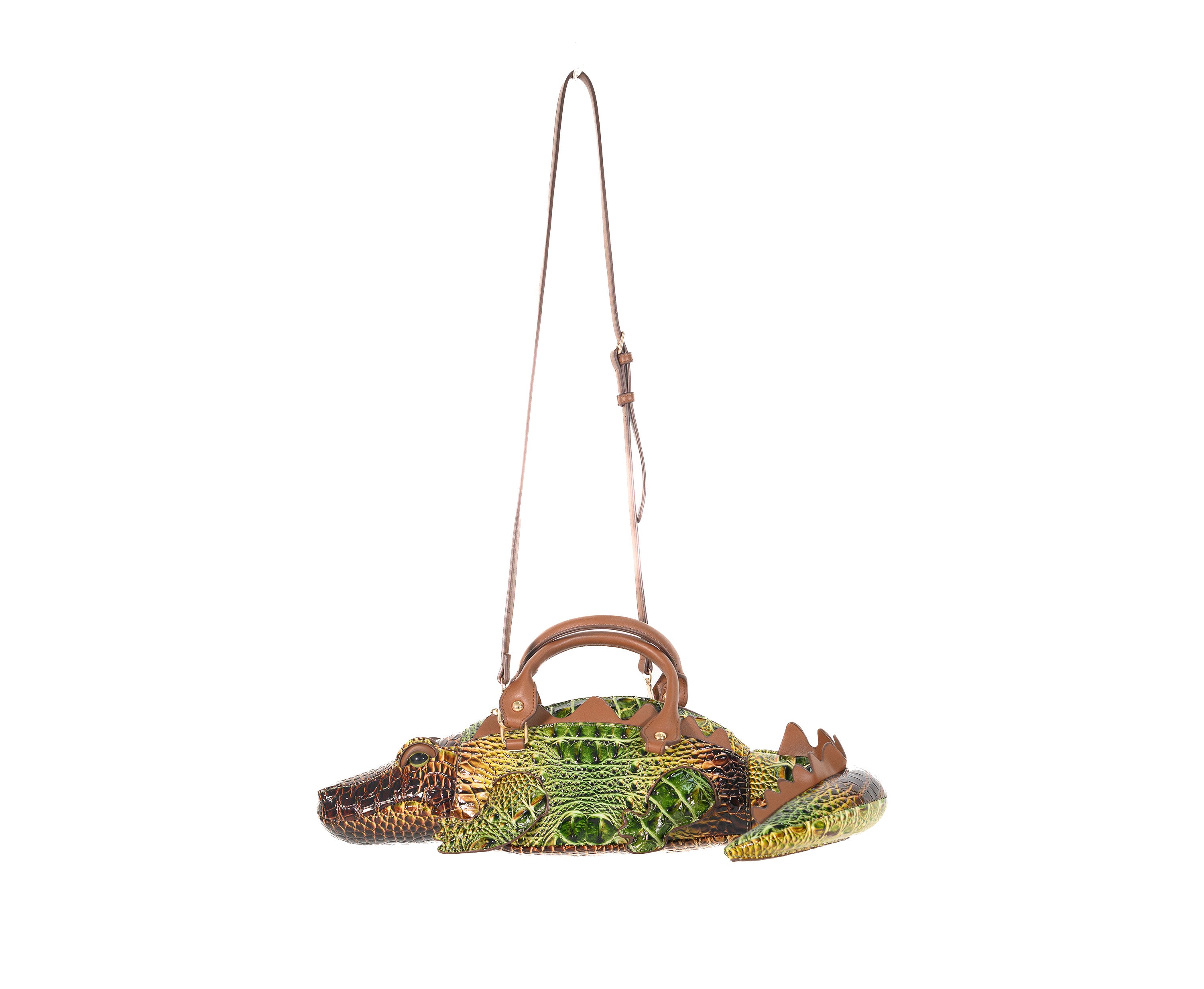 Gettie The Gator – Art To Wear Collectible Vegan Leather Handbag