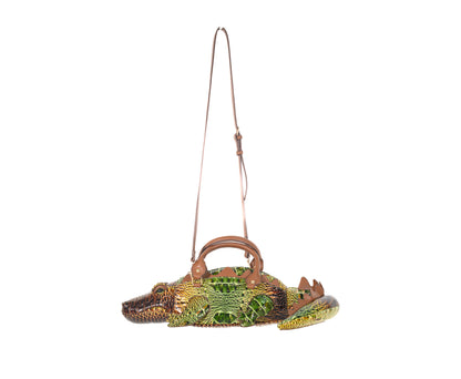 Gettie The Gator - Collectible Vegan Leather Handbag