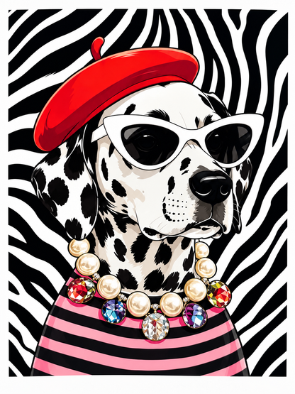 DOLLY DALMATIAN T-DRESS