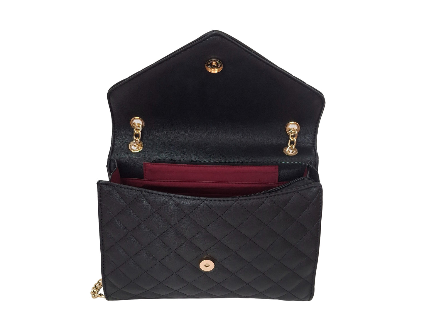 Harpy Black Vegan Leather Handbag