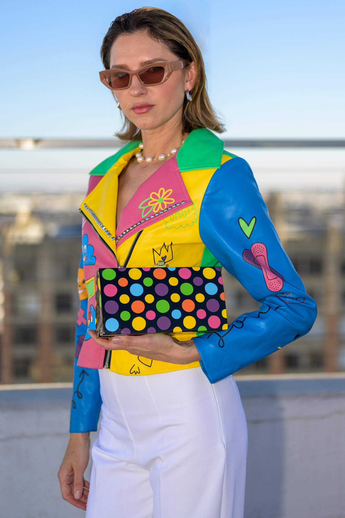 Iconic Love & WOW Signature Statement Jacket