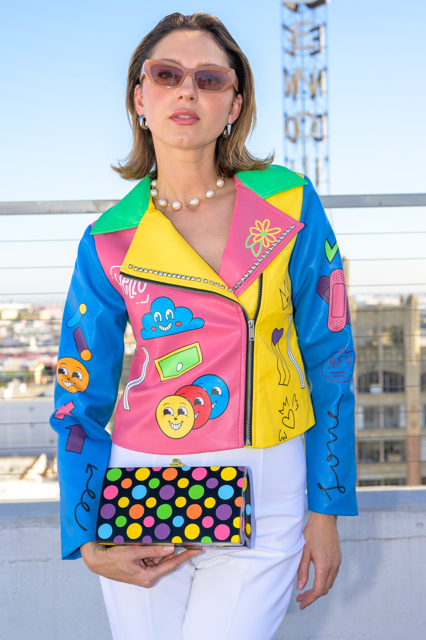 Iconic Love & WOW Signature Statement Jacket
