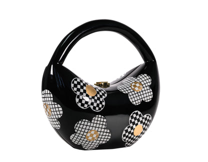 Jacqueline Exquisite Timmy Woods Wooden Handbag