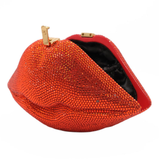 LUSCIOUS LIPS  ORANGE Swarovski®  Crystals