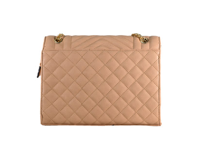 Marty Timmy Woods Beige Vegan Leather Handbag--
