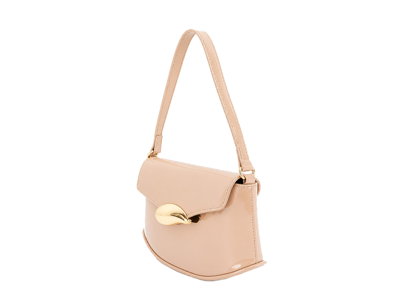Melissa – Beige Vegan Leather Handbag