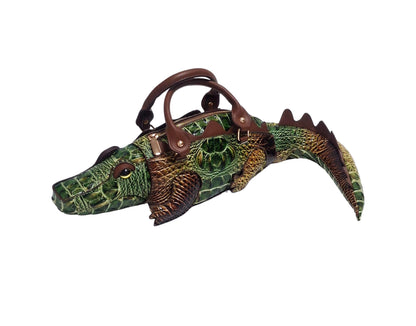 Gettie The Gator - Collectible 3D Vegan Leather Handbag