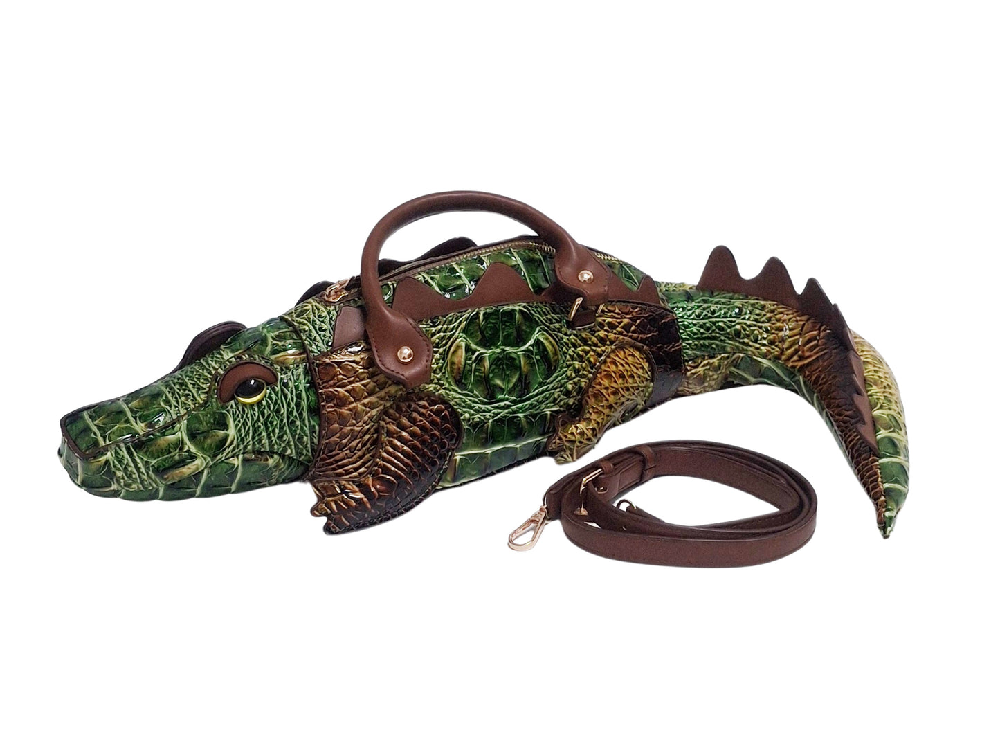 Gettie The Gator - Collectible 3D Vegan Leather Handbag