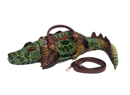 Gettie The Gator - Collectible 3D Vegan Leather Handbag