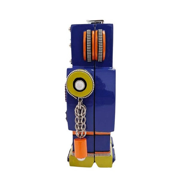 Robbie Robot Wooden Collectible Handbag