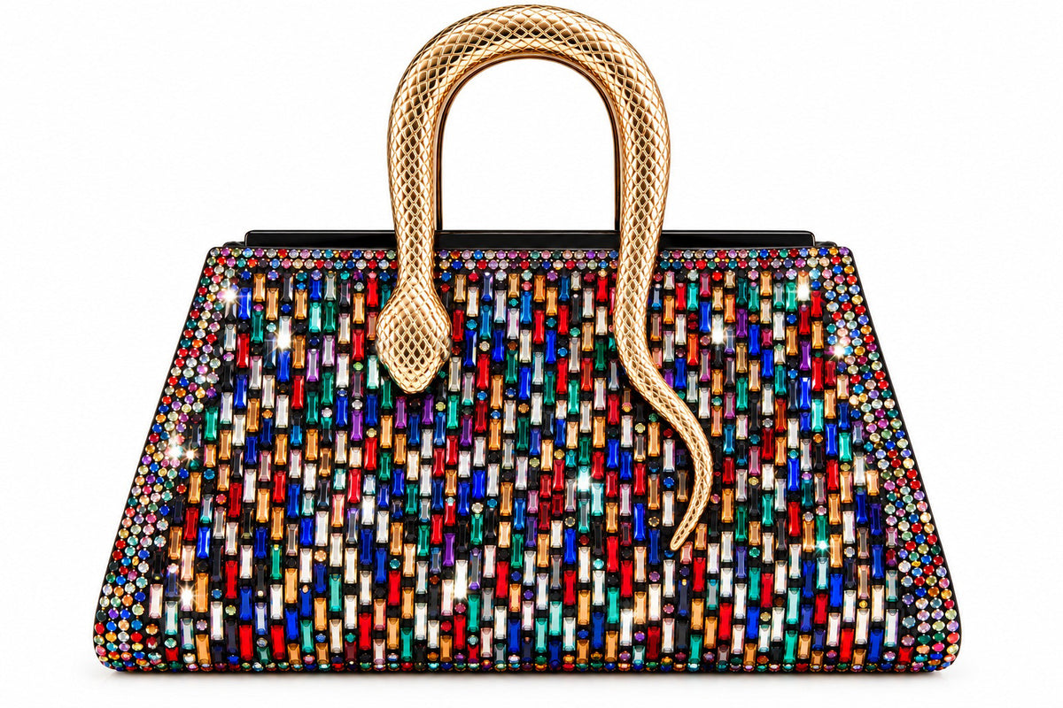 Timmy Woods Sneaky Snake Evening Bag
