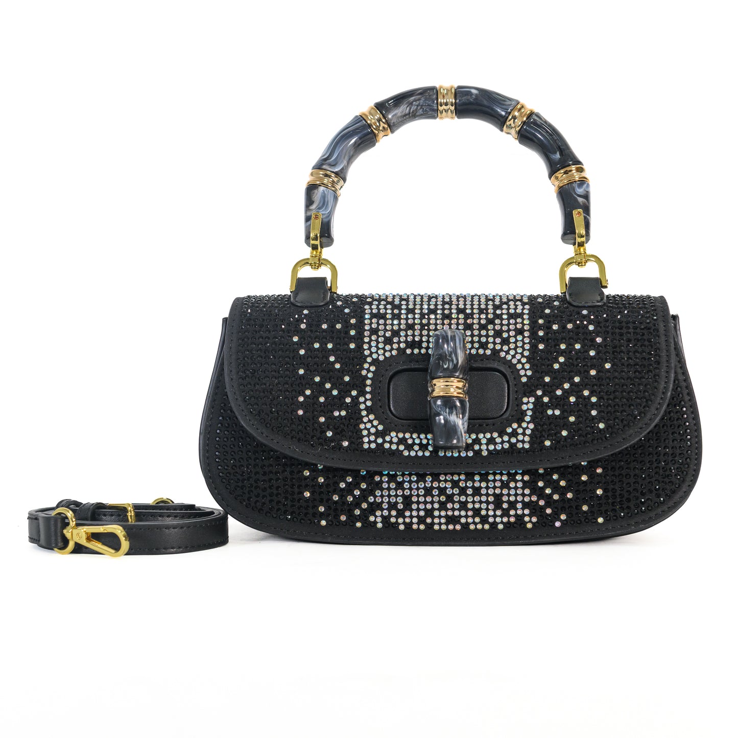 Éclat de Paris – Crystal Embellished Handbag