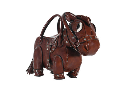 Prince Valentino The Pony – Coffee Vegan Leather Handbag