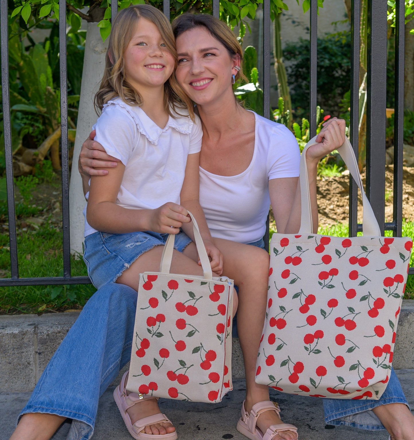 Cherry Chic Two-Tote Set