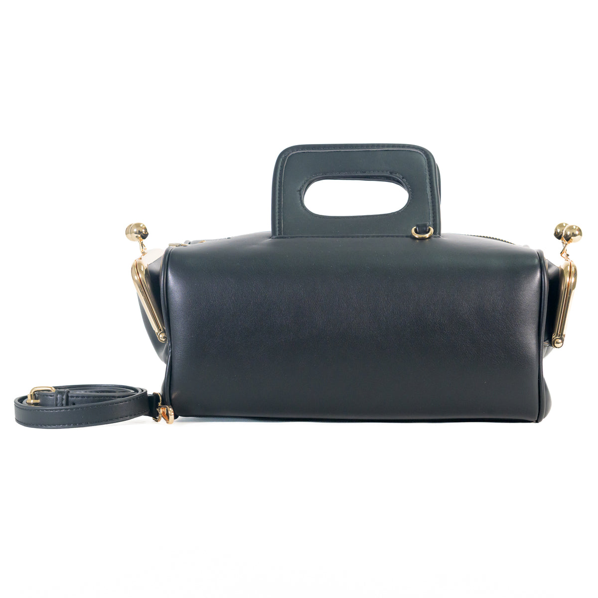Diego – Black Vegan Leather Handbag
