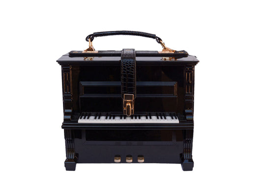 Elton Piano Top-handle Handbag