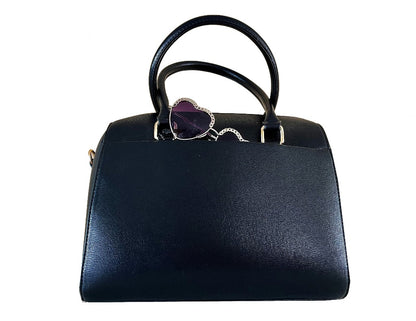 Amanda - Black Vegan Leather