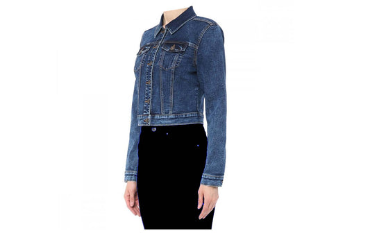 Comfy Knit Chic Denim Jacket
