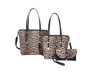 Timmy Woods Isla Leopard Tote