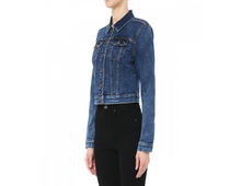 Comfy Knit Lady Fashionista Denim Jacket