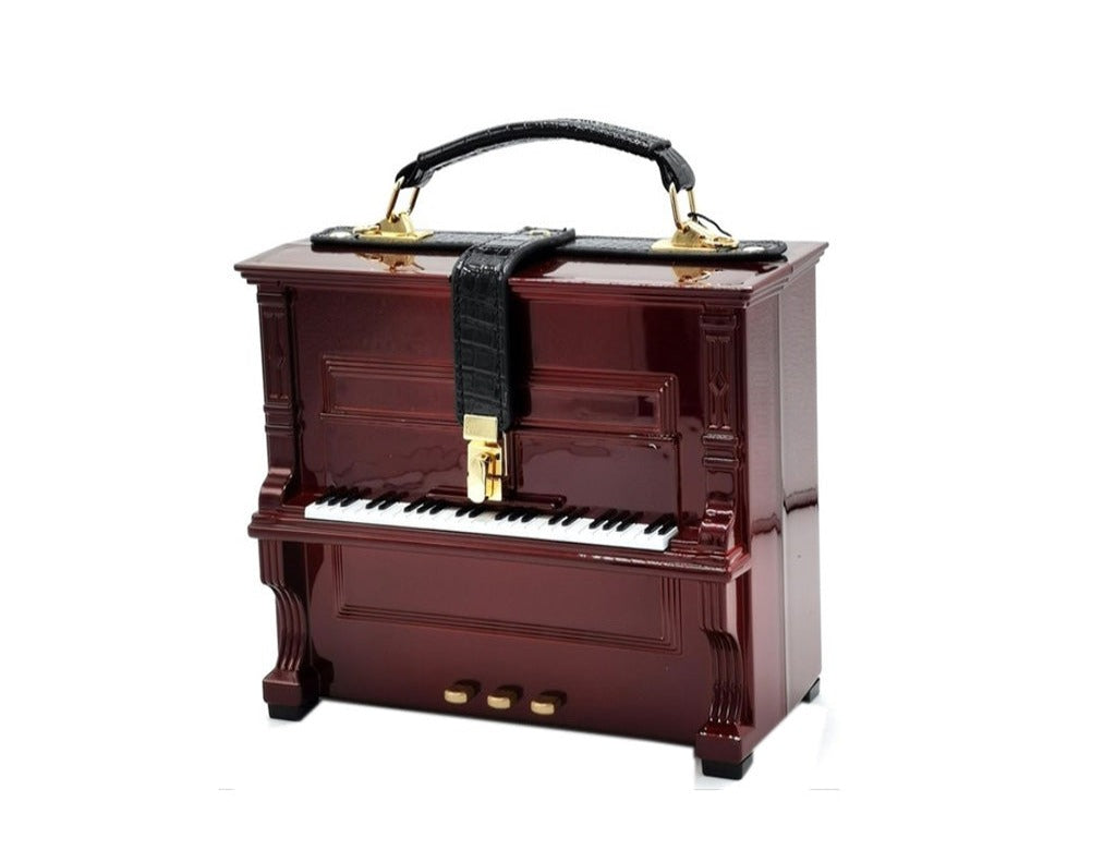 Elton Piano Top-Handle Bag