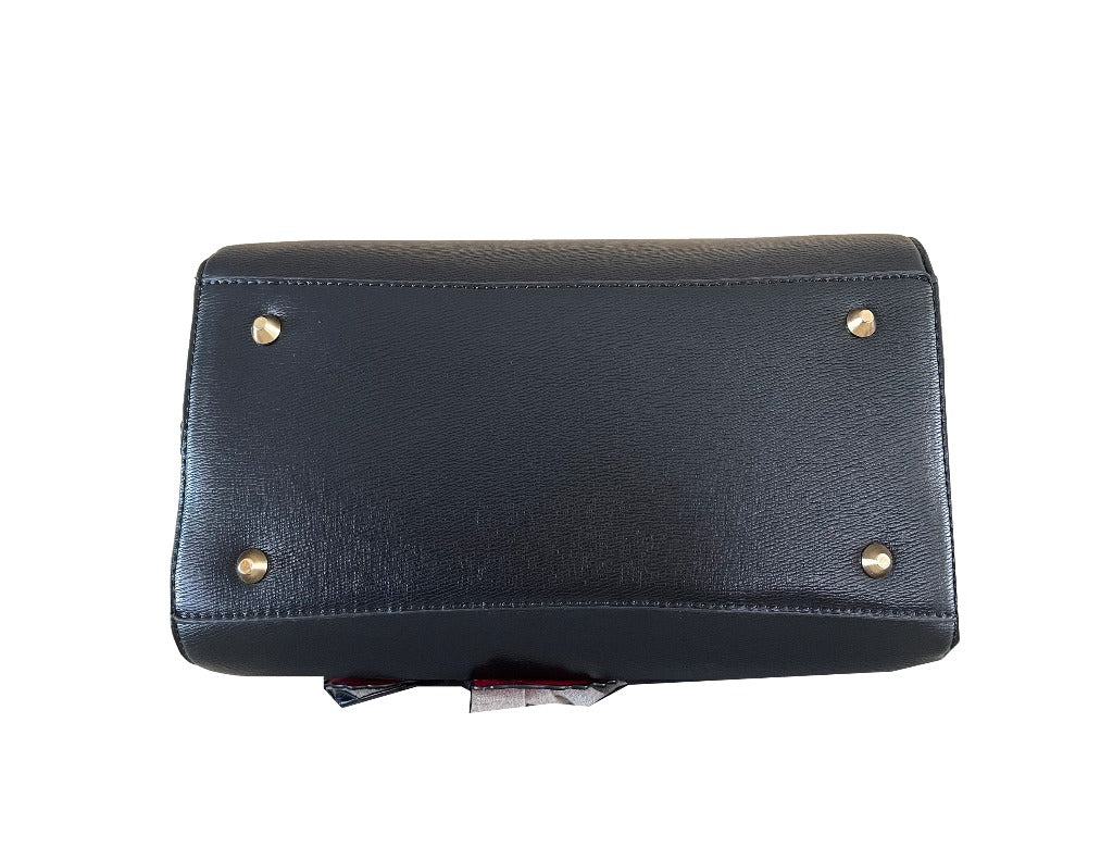 Amanda - Black Vegan Leather