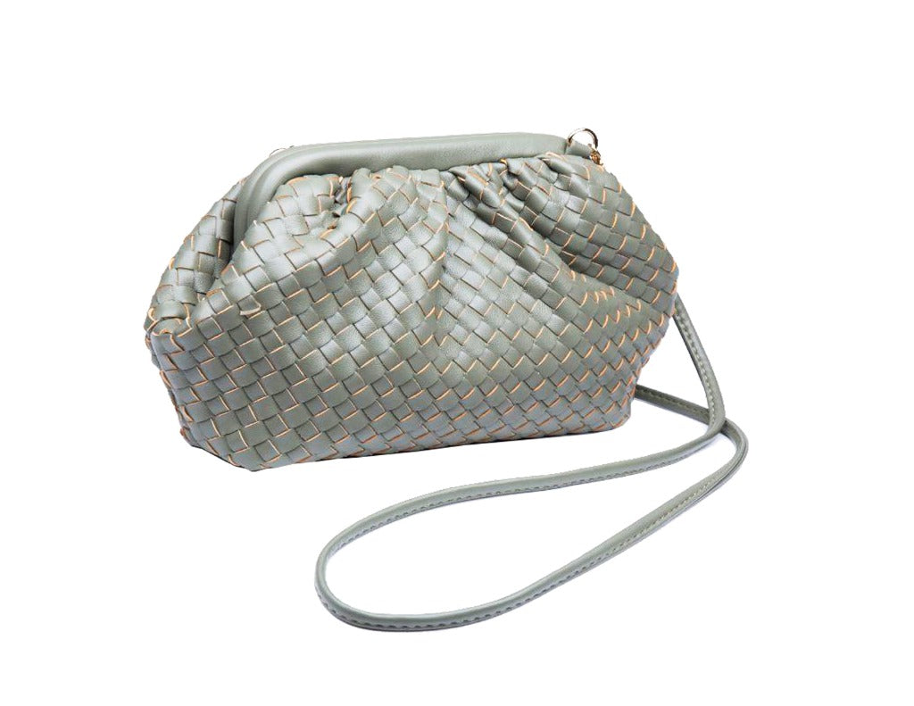 Leslie - Woven Vegan Leather
